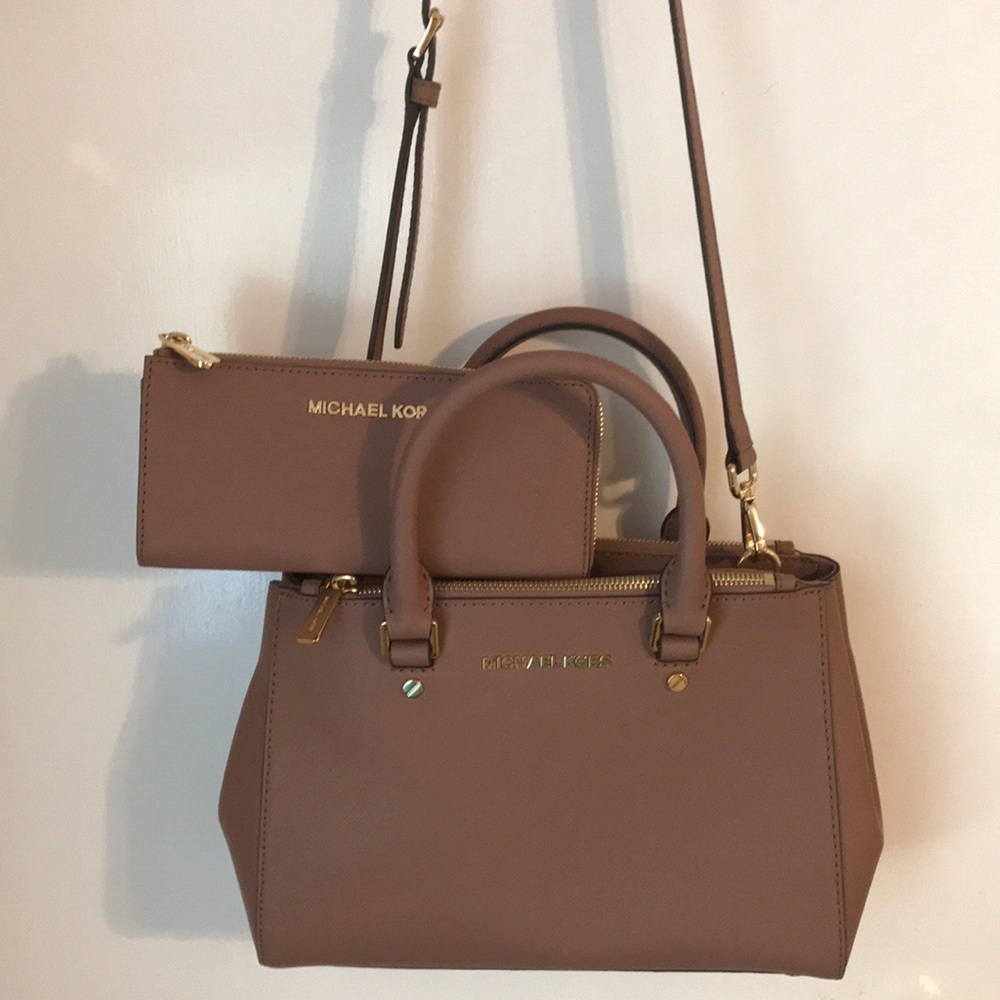 Michael Kors Dusty Rose Medium Satchel